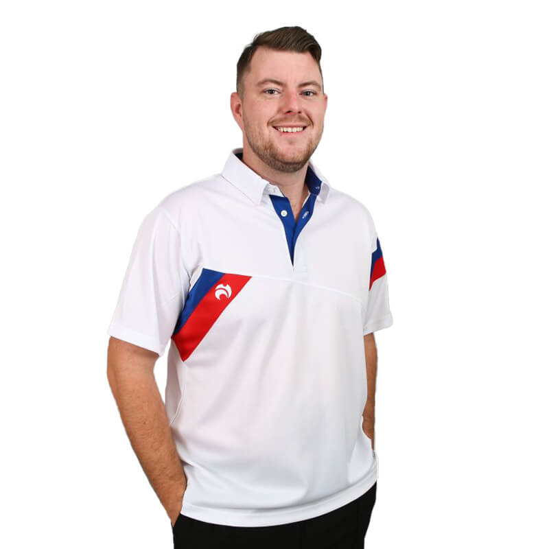 Henselite Britannia Polo White - Mens Clothing - Clothing